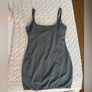 Zara Gray Mini Dress